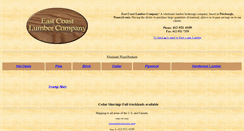 Desktop Screenshot of ecoastlumber.com